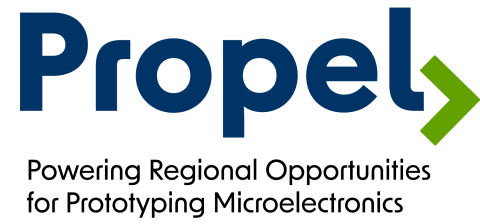 Propel logo with full name